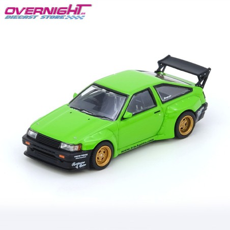 Inno64 Toyota Ae86 Levin Pandem Rocket Bunny Verde Escala 1/64 IN64-AE86PL-GRN