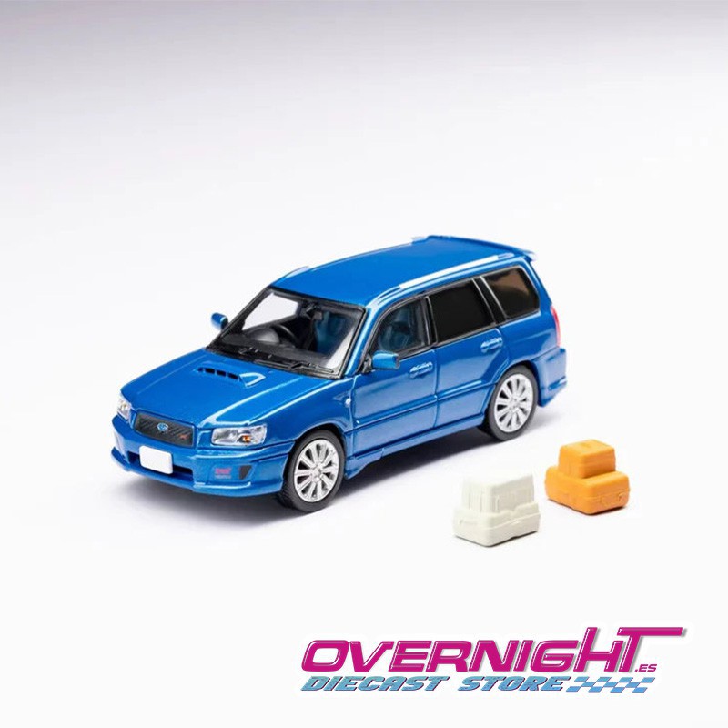 ModelModel Subaru Forester SG9 STI azul Escala 1/64 MM64-SG9-001
