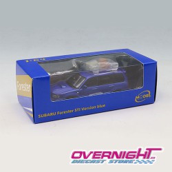 ModelModel Subaru Forester SG9 STI azul Escala 1/64 MM64-SG9-001