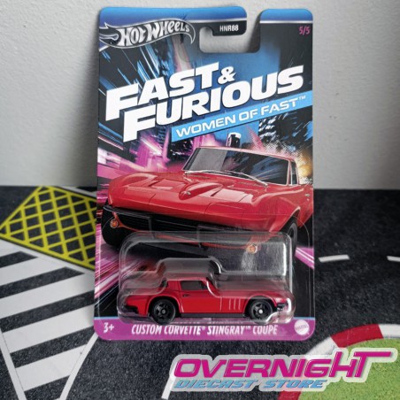 Hot Wheels - Corvette Stingray - Women of Fast - Fast and Furious