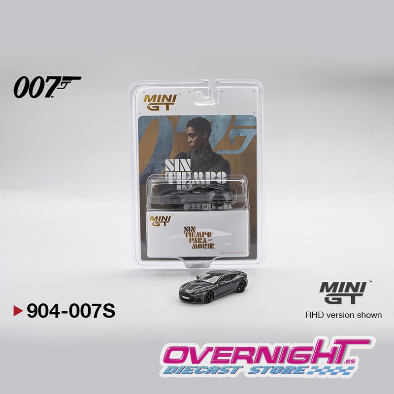 Mini GT Aston Martin Dbs 007 No Time To Die Escala 1/64 MGT00904-007S
