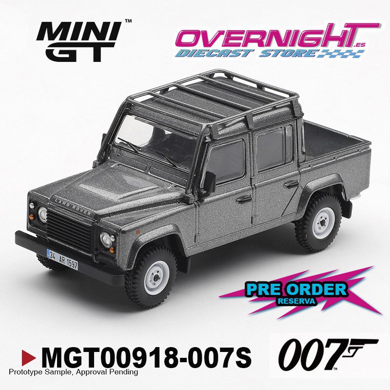 - PREORDER - Land Rover Defender 110 Crew cab Skyfall 2012 Blister Español - Escala 1/64 - MGT00918-007S