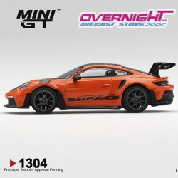 - PREORDER - Porsche 911 (992) GT3 RS Gulf Orange Weissach Package 2024 - Escala 1/64 - MGT01304-L