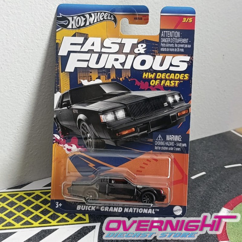 Hot Wheels Buick Grand National - Decades of Fast - Fast and Furious