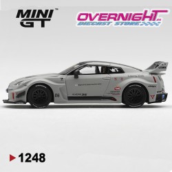 - PREORDER - Nissan Gtr R35 Lb-Super Silhouette Gt-Rr Ver1 Matt Grey 2026 - Escala 1/64 - MGT01248-L