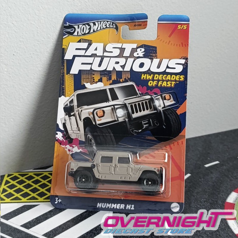 Hot Wheels Hummer H1 - Decades of Fast - Fast and Furious