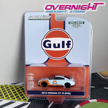 Nissan Gt-R (R35) – Gulf Oil – Greenlight 1/64