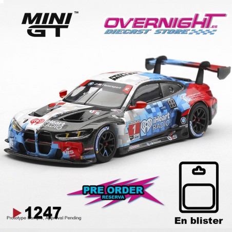 - PREORDER - BMW M4 GT3 Evo N1 Paul Miller Racing Daytona 24 Hrs 2025 EN BLISTER- Escala 1/64 - MGT01247-BL