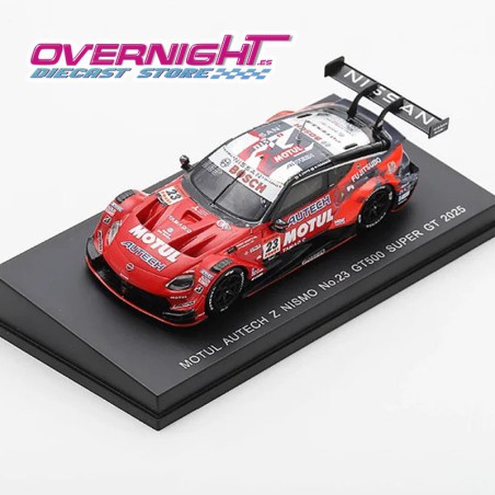 Spark Nissan Z Nismo Team Motul Autech n23 GT500 SUPER GT 2025 - Escala 1/64 64SGT25023