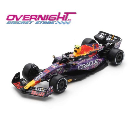 Spark RedBull F1 RB19 Team Oracle Red Bull Racing n11 3rd Las Vegas GP 2023 Sergio Perez - Escala 1/64 Y357