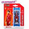 Bburago Ferrari F1 SF-25 Scuderia Ferrari HP n16 2025 Charles Leclerc - Escala 1/64 18-56801-L