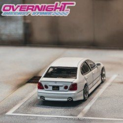 - PREORDER - Tarmac Works Toyota Aristo Jzs161 V300 Vertex White 1999 Escala 1/64 T64G-081-WH