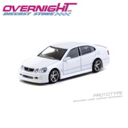 - PREORDER - Tarmac Works Toyota Aristo Jzs161 V300 Vertex White 1999 Escala 1/64 T64G-081-WH