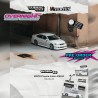 - PREORDER - Tarmac Works Toyota Aristo Jzs161 V300 Vertex White 1999 Escala 1/64 T64G-081-WH