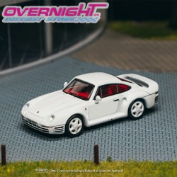- PREORDER - Tarmac Works Porsche 959 White 1989 + 1 pack con dos Tarmac cards coleccionables - Escala 1/64 T64G-068-WH