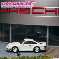 - PREORDER - Tarmac Works Porsche 959 White 1989 + 1 pack con dos Tarmac cards coleccionables - Escala 1/64 T64G-068-WH