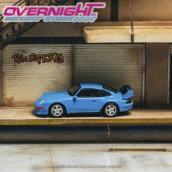 - PREORDER - Tarmac Works Porsche 991 (993) Carrera Rs Club Sport Riviera Blue 1996 Escala 1/64 T64S-021-RB