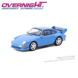 - PREORDER - Tarmac Works Porsche 991 (993) Carrera Rs Club Sport Riviera Blue 1996 Escala 1/64 T64S-021-RB