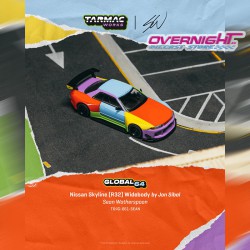 - PREORDER - Tarmac Works Nissan Gt-R (R32) Sean Wotherspoon 2025 Escala 1/64 T64G-061-SEAN