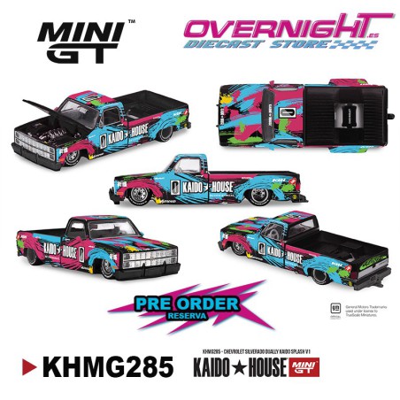 - PREORDER - Mini GT Kaido House Chevrolet Silverado Dually Kaido Splash V1 1980- Escala 1/64 - KHMG285