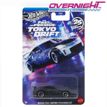 Hot Wheels Silver Series Nissian 350Z Custom - Tokyo Drift - JKX05