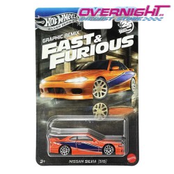 Hot Wheels Silver Series Nissan Silvia S15 - Graphic Remix - Fast & Furious - JBY48