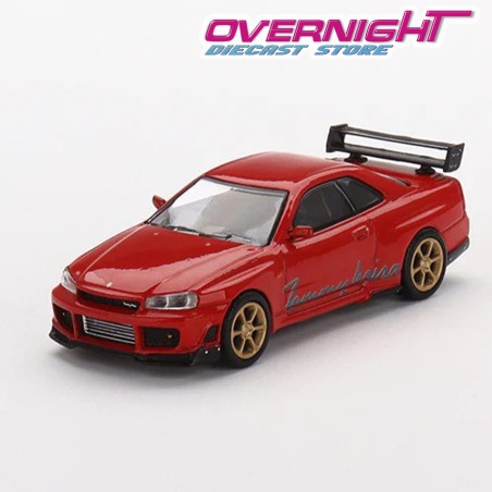 Nissan Gt-R R34 Tommykaira R Rz – Rojo – Mini GT escala 1/64