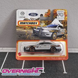 Matchbox Ford Police Interceptor HLD04-LA10