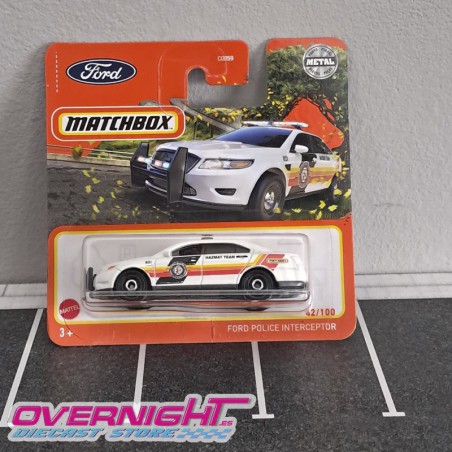Matchbox Ford Police Interceptor HFR99-LA10