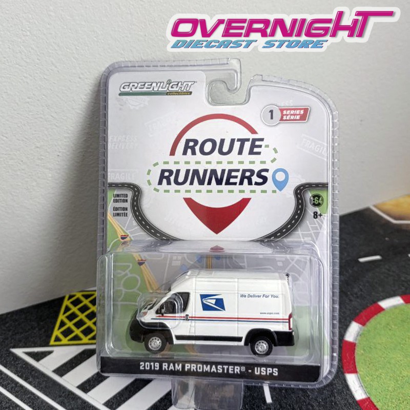 Ram Promaster 2500 Cargo High Roof United States Postal Service (Usps) – Greenlight 1/64