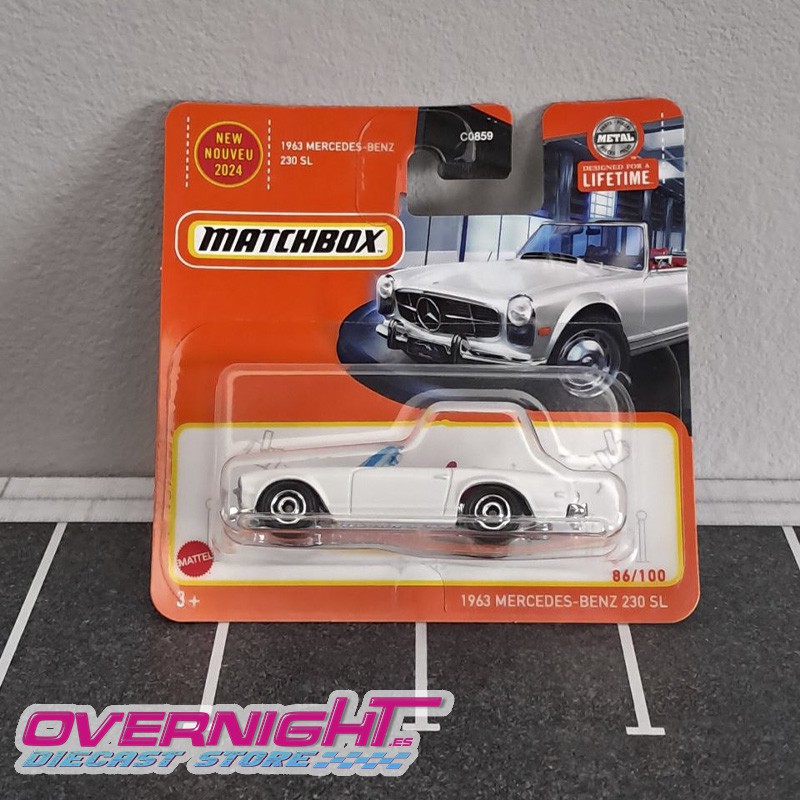 Matchbox 1963 Mercedes-Benz 230 SL HVN39-LA10