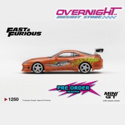 - PREORDER - Mini GT Toyota Supra BOMEX The fast and the Furious - Brian O'Conner - Escala 1/64 en blister MGT01250-BL