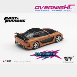 - PREORDER - Mini GT Mazda RX-7 Veilside Fortune The fast and the Furious Tokyo Drift - Han Seoul-Oh - Escala 1/64 MGT01251-BL