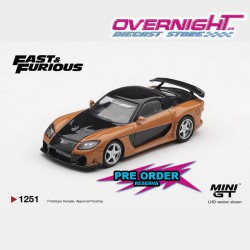 - PREORDER - Mini GT Mazda RX-7 Veilside Fortune The fast and the Furious Tokyo Drift - Han Seoul-Oh - Escala 1/64 MGT01251-BL