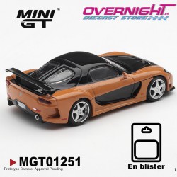 - PREORDER - Mini GT Mazda RX-7 Veilside Fortune The fast and the Furious Tokyo Drift - Han Seoul-Oh - Escala 1/64 MGT01251-BL