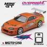 - PREORDER - Mini GT Toyota Supra BOMEX The fast and the Furious - Brian O'Conner - Escala 1/64 en blister MGT01250-BL