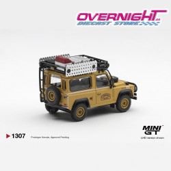 - PREORDER - Mini GT Land Rover Defender 90 Camel Trophy Team Japan Camel Trophy Borneo 1985 - Escala 1/64 MGT01307-L