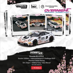 - PREORDER - Tarmac Works Porsche 991 (992) Gt3 R Sun Jingzu Suzuka 1000km 2025 - Escala 1/43 T43-030-25SUZ13