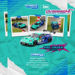 - PREORDER - Tarmac Works Porsche 991 (992) Gt3 R Joel Eriksson Nürburgring 24h 2024 - Escala 1/64 T64-084-24NUR44