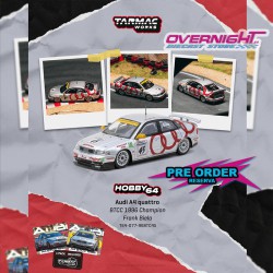 - PREORDER - Tarmac Works Audi A4 Quattro Frank Biela Btcc Champion 1996 - Escala 1/64 T64-077-96BTC45