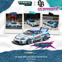 - PREORDER - Tarmac Works Nissan Silvia (S15) Lb Super Silhouette Auto Finesse 2025 - Escala 1/64 T64-091-AF