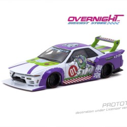 - PREORDER - Tarmac Works LB-Kaido Works R32 Skyline Buzz Lightyear - Exclusivo Comic Con HK 2026 - Escala 1/64 T64-097-BUZZ
