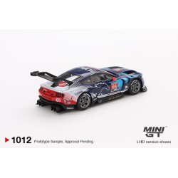 copia de Mini GT Ford Mustang Gt3 n65 Ford Multimatic Motorsports Daytona 24 Hrs 2024 Escala 1/64 MGT01012-L