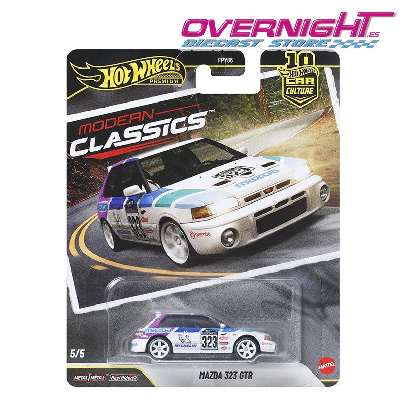Hot Wheels Premium Mazda 323 GTR - Modern Classics - JKF17
