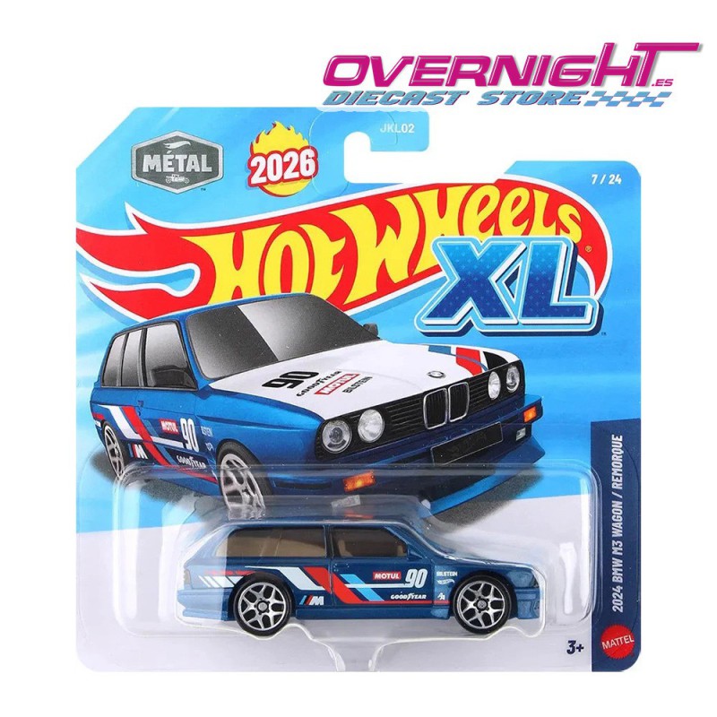 Hot Wheels XL BMW M3 E30 Wagon - Escala 1/43 JKL04