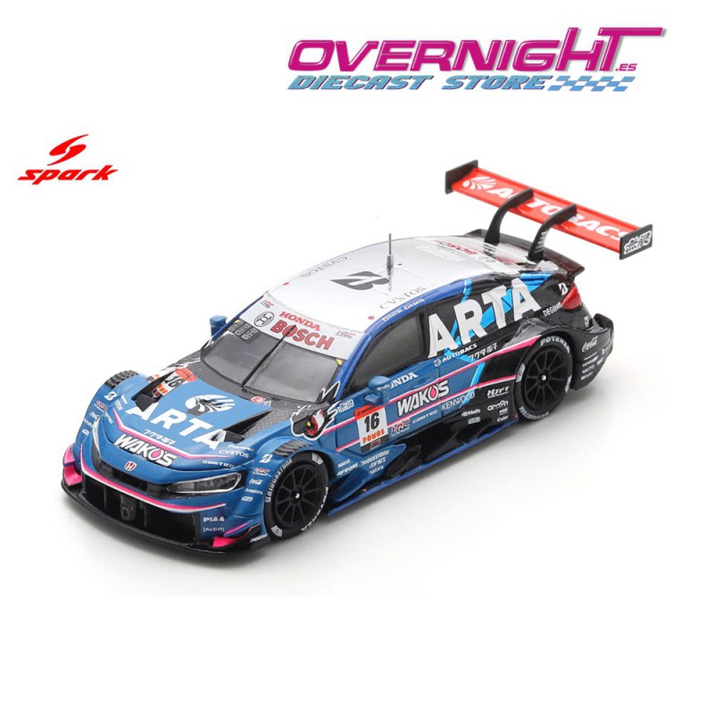 Spark ARTA Mugen Civic Type R n16 GT500 Super GT 2025 Escala 1/64 64SGT25016
