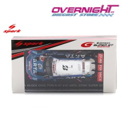 Spark ARTA Mugen Civic Type R n16 GT500 Super GT 2025 Escala 1/64 64SGT25016