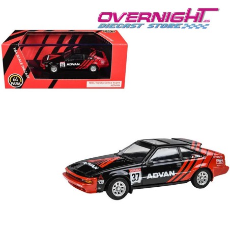 Para64 1984 Toyota Celica Supra ADVAN - Escala 1/64 PA-55445