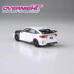 Para64 2025 Honda Civic Type R FL5 blanco capó carbono Escala 1/64 PA-55590