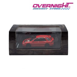 Motorhelix Subaru Impreza WRX SW Station Wagon rojo Escala 1/64 M67106